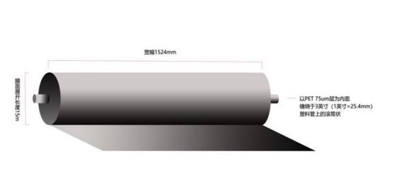 75 um 차 투명한 프로텍트아이브 소성 도료 보호막 OEM ODM